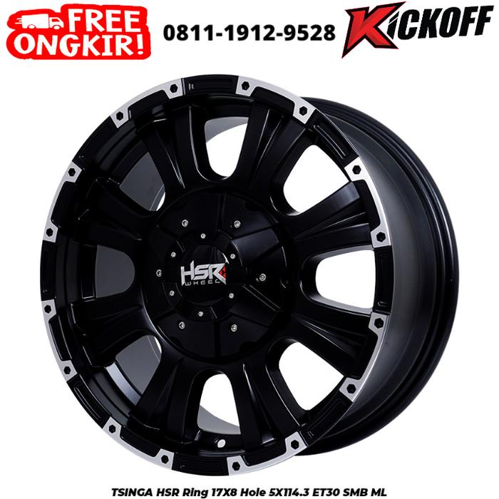 READY VELG HSR VELG RING 17 TSINGA HSR RING 17 BUAT TERIOS RUSH INOVA