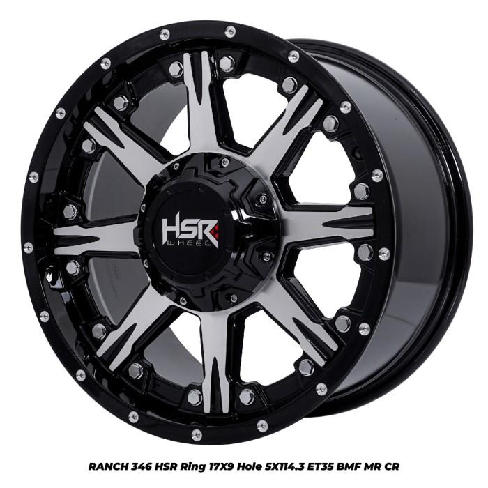 velg mobil model offroad ring 17 velg RANCH 346 HSR R17