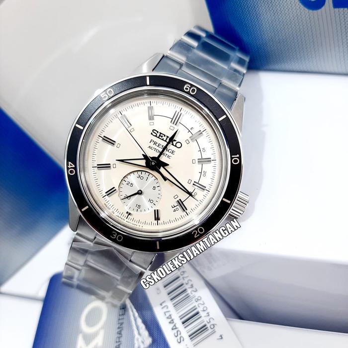 SEIKO PRESAGE SSA447J1 SSA447 STYLE 60S AUTOMATIC CENTER POWER RESERVE