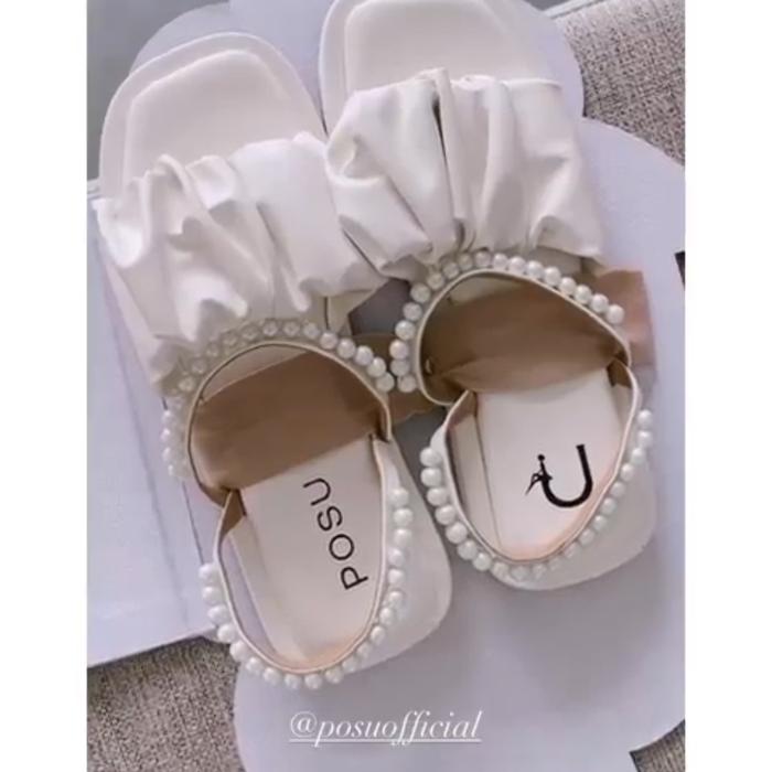 Posu Official Cloud Sandal White