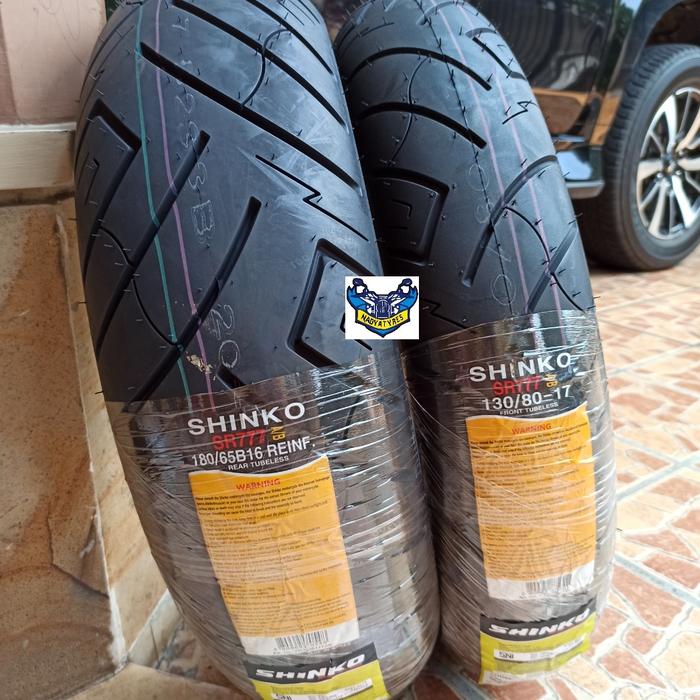 Ban shinko SR777 130/80-17 180/65-16