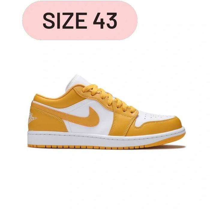 Air Jordan 1 Low Pollen sz 43 BNIB ORIGINAL MURAH SEKALI BORRR HAJARRR
