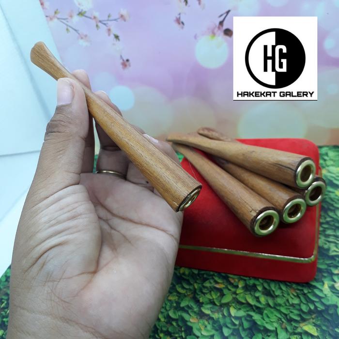Once pipa rokok kayu kelor mas N69