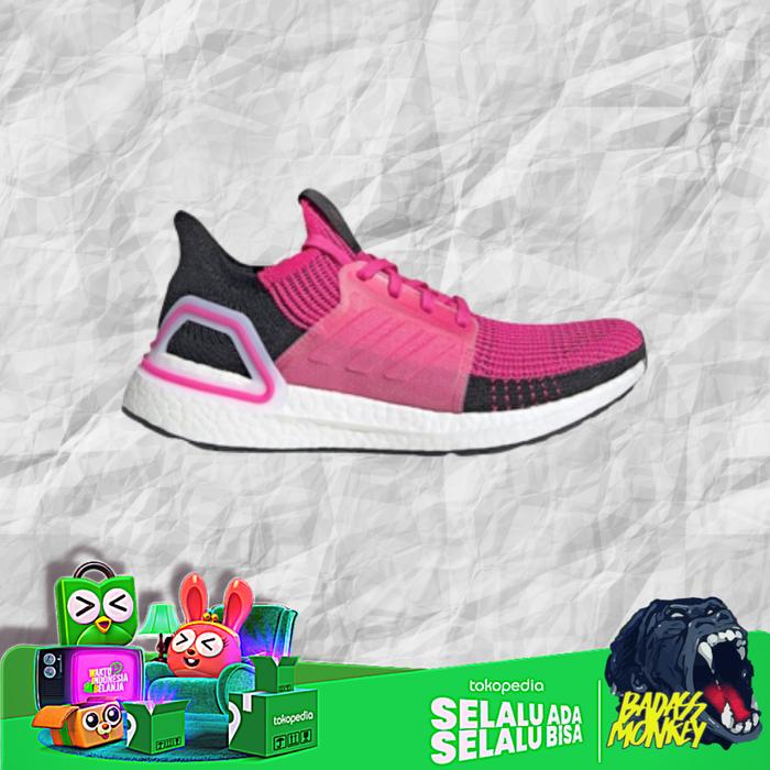ULTRA BOOST 19 SHOCK PINK CORE BLACK (W) ORIGINAL SNEAKERS