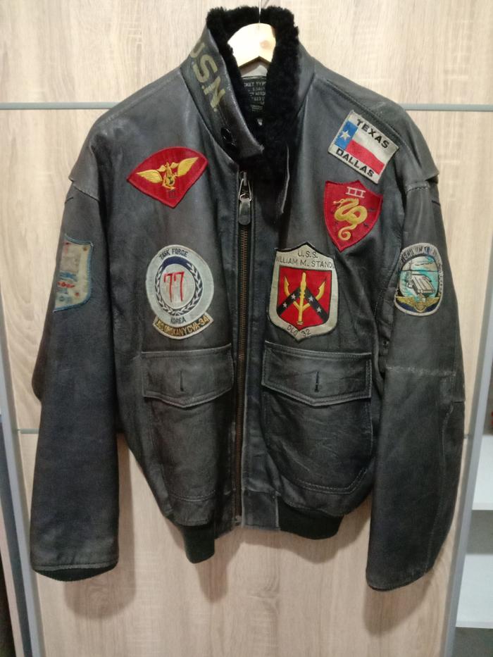 Jaket Kulit Avirex Limited USN