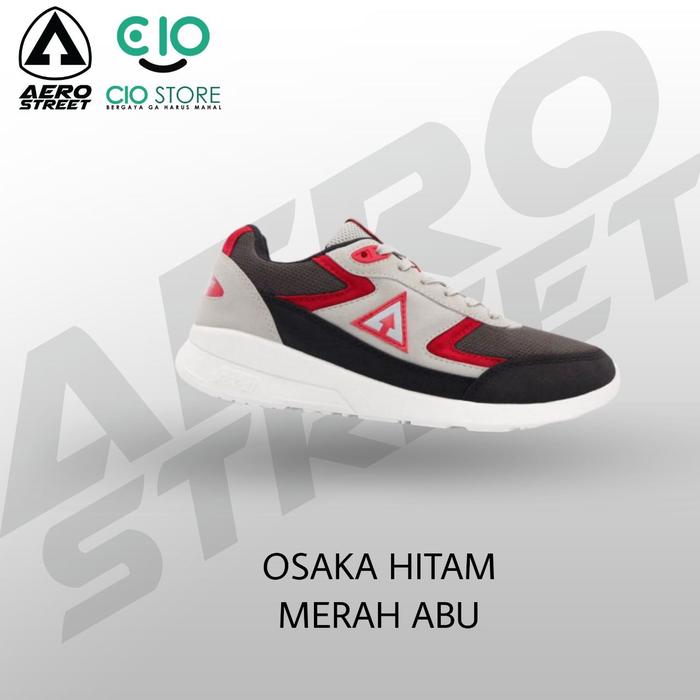 AEROSTREET OSAKA ABU MERAH HITAM