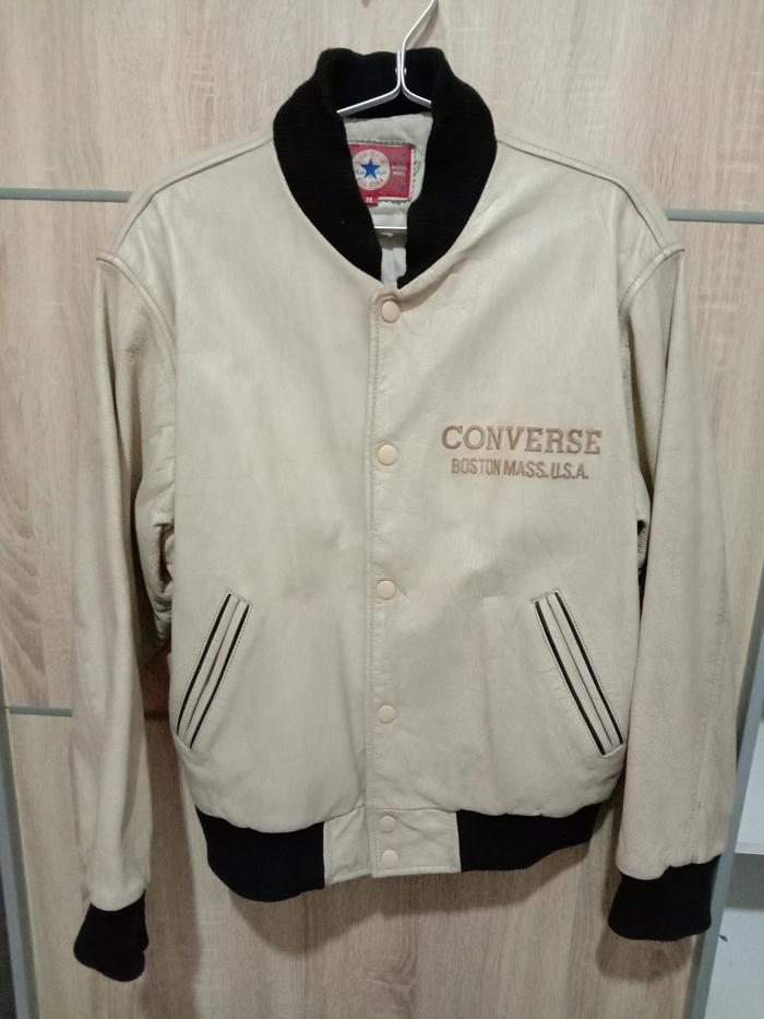 Varsity Converse Leather Jacket