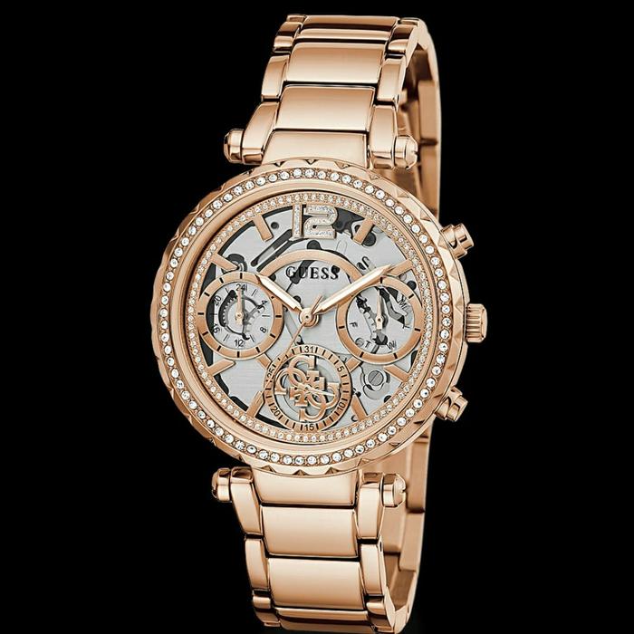 Jam Tangan Wanita Merek Guess GW0403L2 GW0403L3 Steel Original 36mm