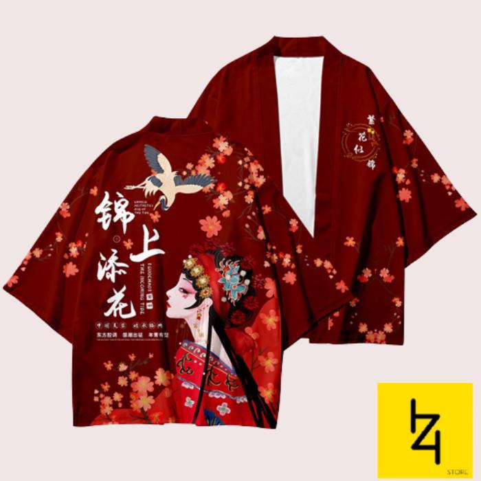 Kimono outer jepang pria wanita harajuku street hype style cosplay new