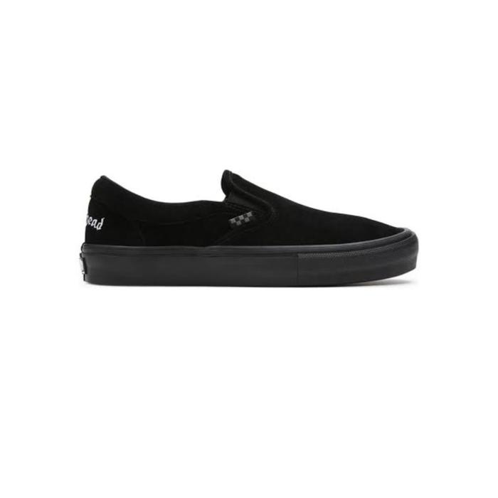 Vans x Motorhead Slip On Skate Black Black Original Resmi