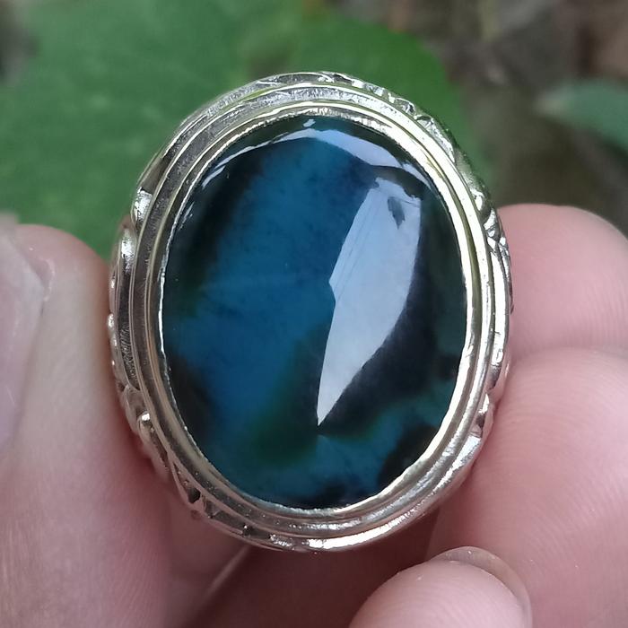 Natural Bacan Doko - Coklat ( Batu Akik Ternate -bukan pirus opal )