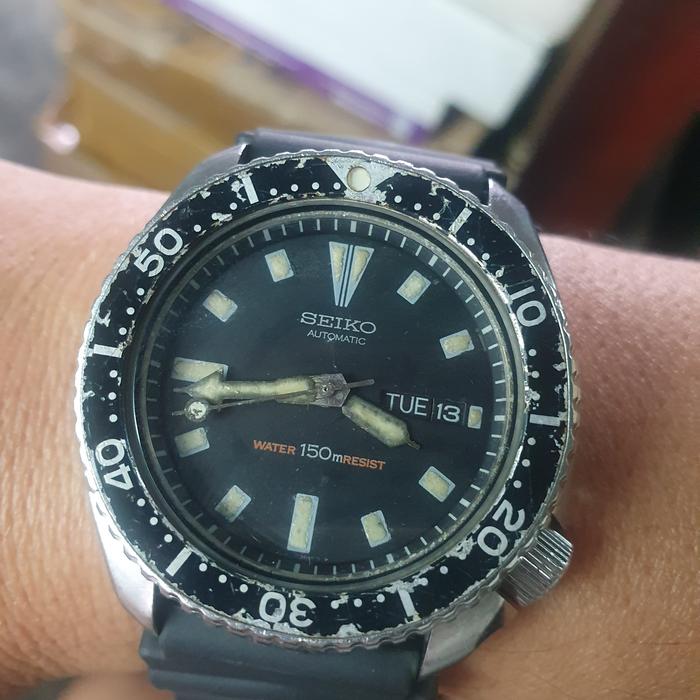seiko driver 150m automatic original bekas vintage