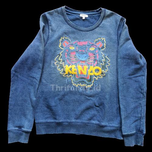 CREWNECK KENZO BIRU DENIM second