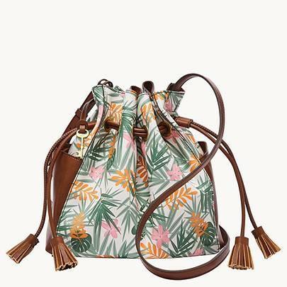 Fossil Rayna Drawstring Crossbody Nwt