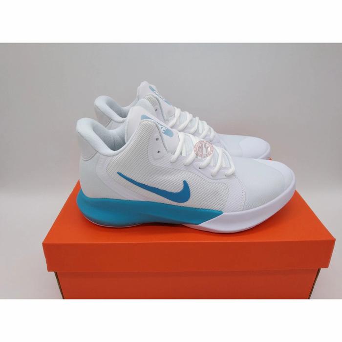 Nike Precision 3 White Blue High
