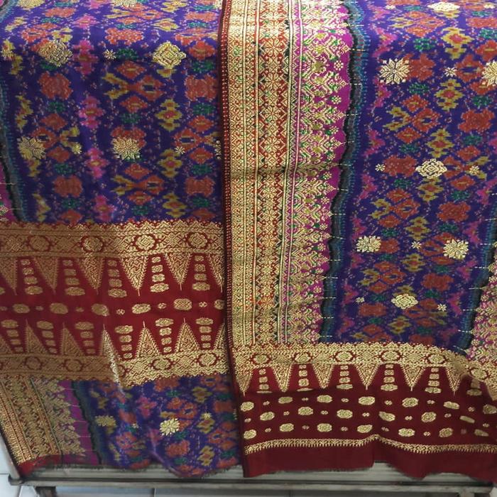 Songket Limar Cantik Manis Rebung Gebeng Ungu 150922