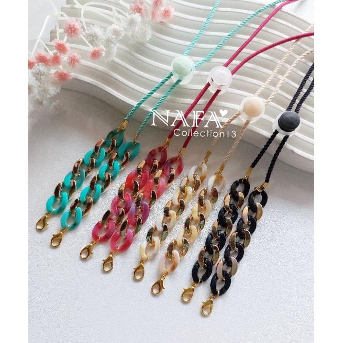Strapmask 2in 1 Amarilis / Kalung masker Amarilis