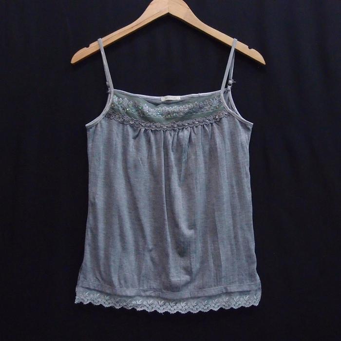 CT716 SIZE S-M PETITE FLUTE TANKTOP WANITA ATASAN CEWE MURAH IMPORT