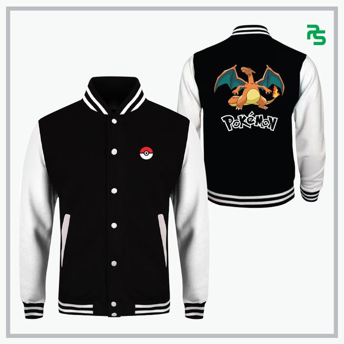 Jaket Varsity Pokemon Charizard