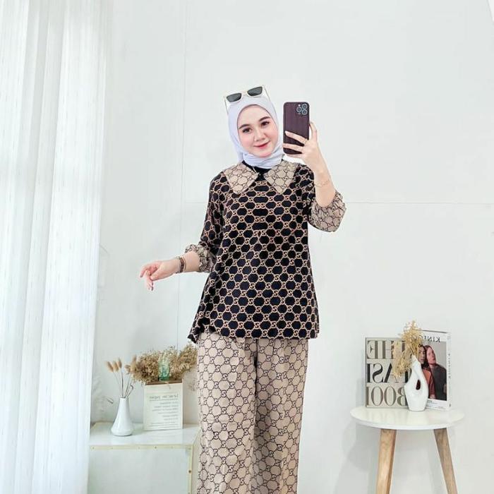SETELAN GUCCI || SETELAN WANITA | SETELAN TERBARU || SETELAN KEKINIAN