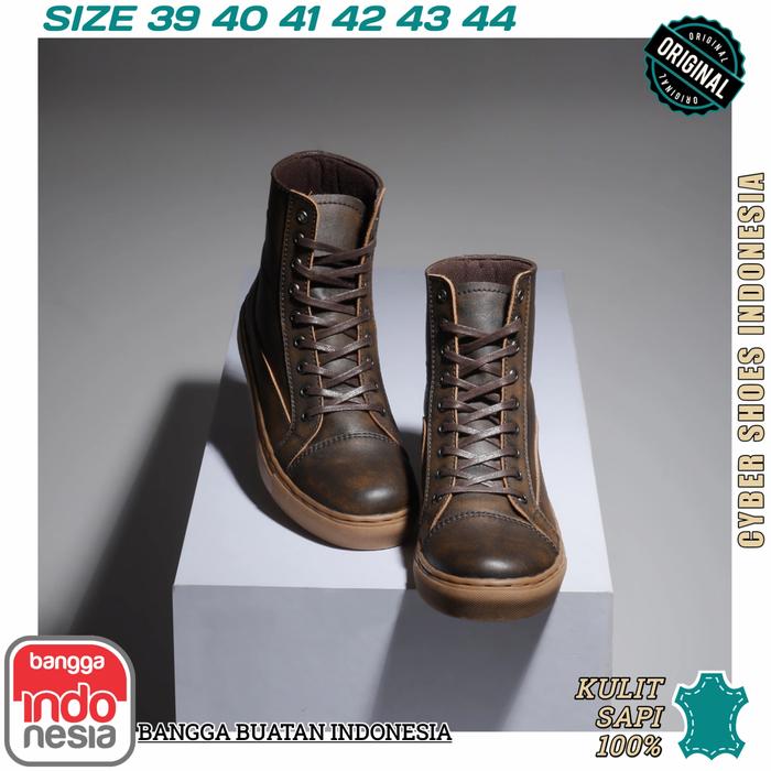 Sepatu Boots Pria Sneaker Casual VASCO BROWN