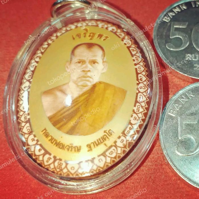 locket lp charoen BE2558 GOLD base no 6