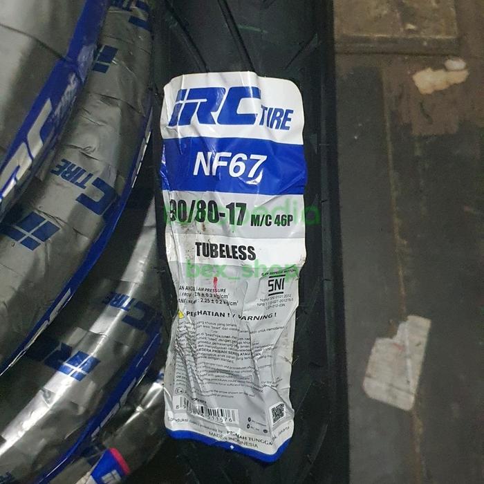 Ban luar depan 90/80-17 NF67 Tubeless ban asli vixion new