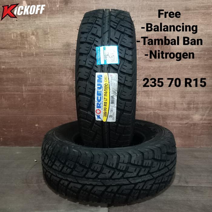 Promo Ban Mobil R15 Offroad 235 70 R15 Forceum At Ban Mobil AT