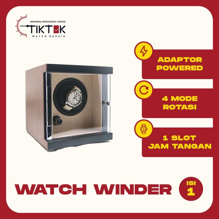 Automatic Watch Winder 1 Slot - Wood