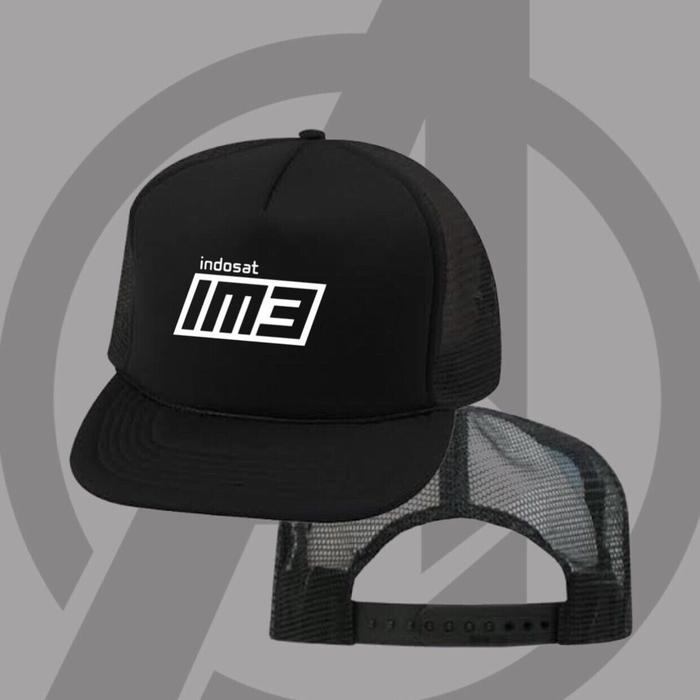 Topi Snapback Jaring - IM3 Indosat