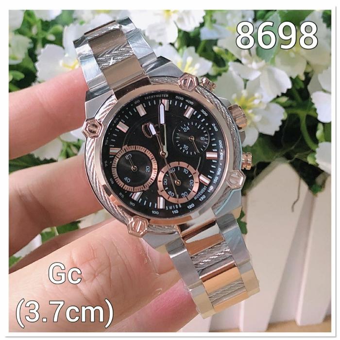 Jam Tangan Wanita Merk Guess Collection GC Cable 8698 Ori BM 37mm
