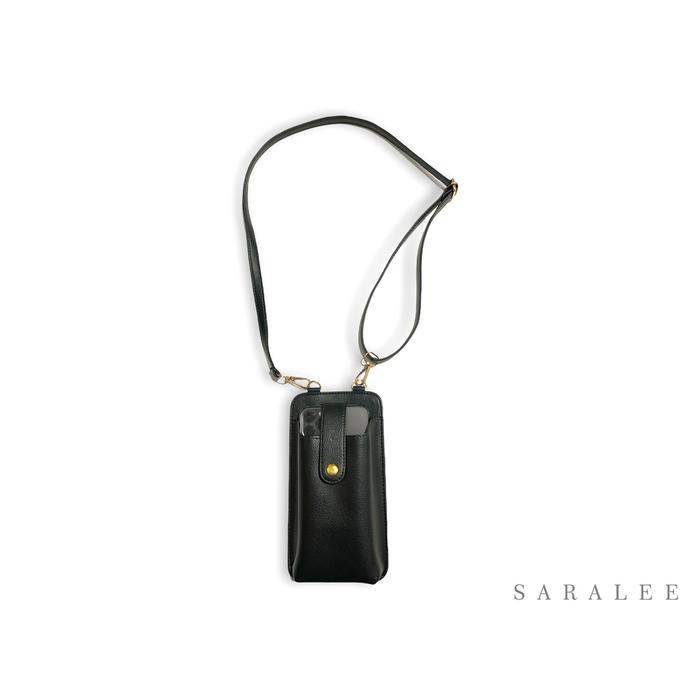 SARALEE - Keitai bag black