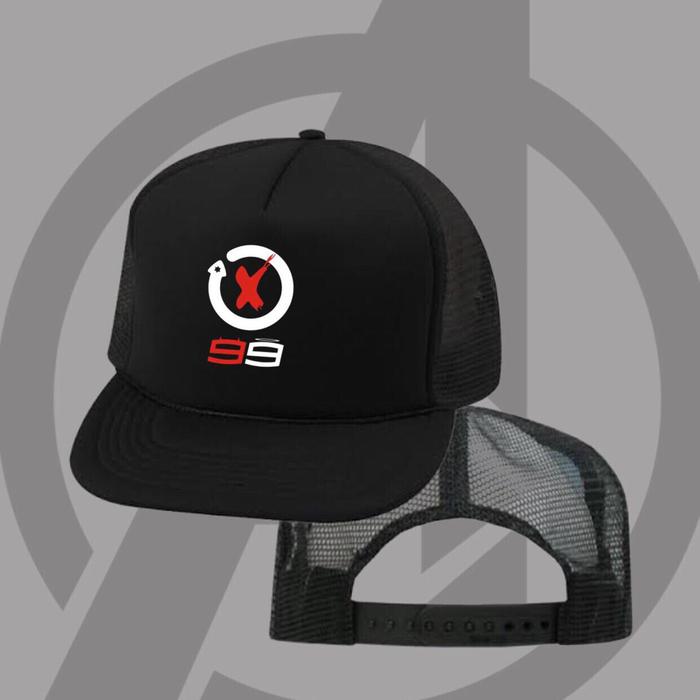 Topi Snapback Jaring - Moto Gp Jorge Lorenzo 99