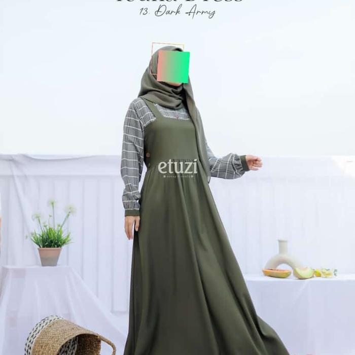 Youna Dress ( Gamis Bukan Overall) By Etuzi