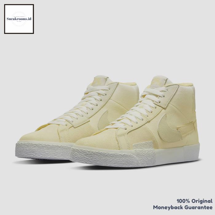 Sepatu Sneakers / Nike SB Zoom Blazer Mid PRM Lemon Wash / Original