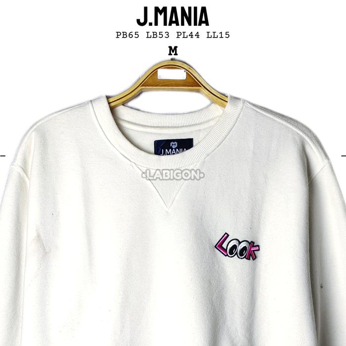Crewneck Sweater J MANIA Original Thrift Preloved Second Korea M019