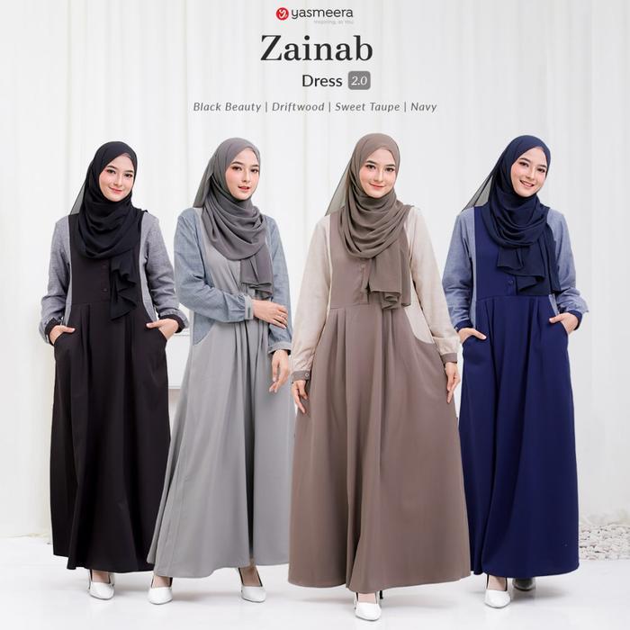 Gamis Wanita Zainab ORI by Yasmeera