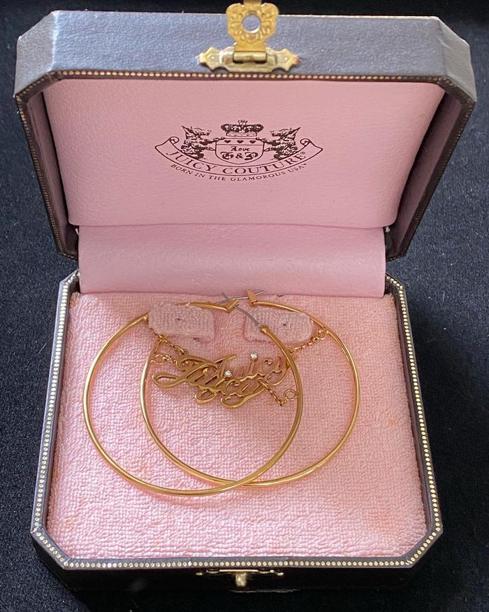 Juicy Couture Hoop Earrings