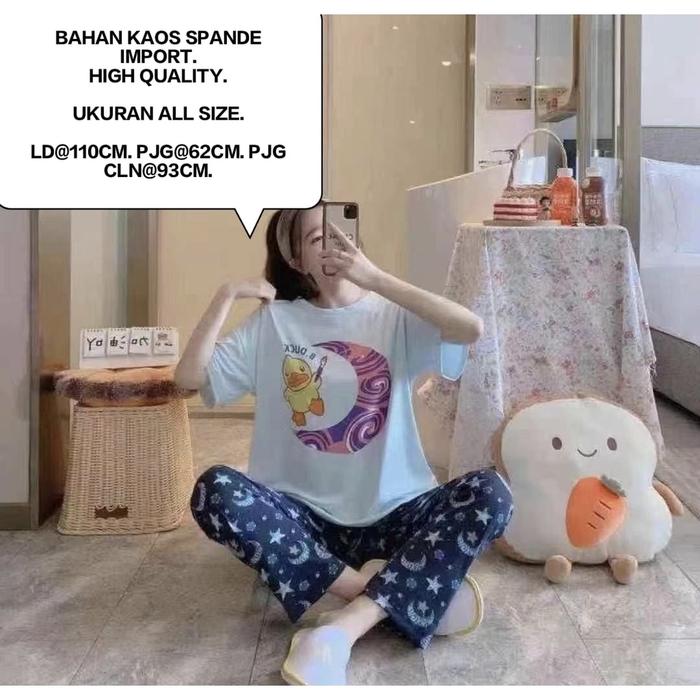 PIYAMA IMPORT PREMIUM CP BEBEK BIRU
