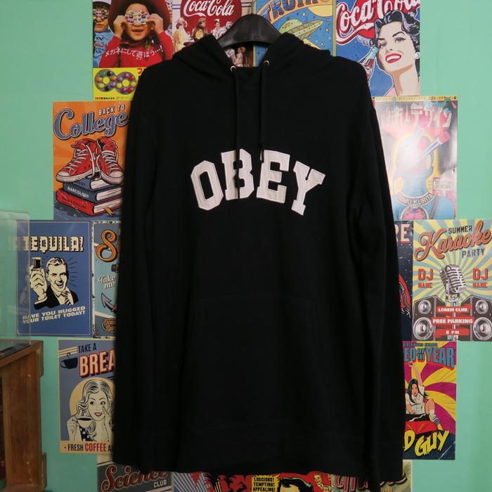 hoodie obey original not vans new era
