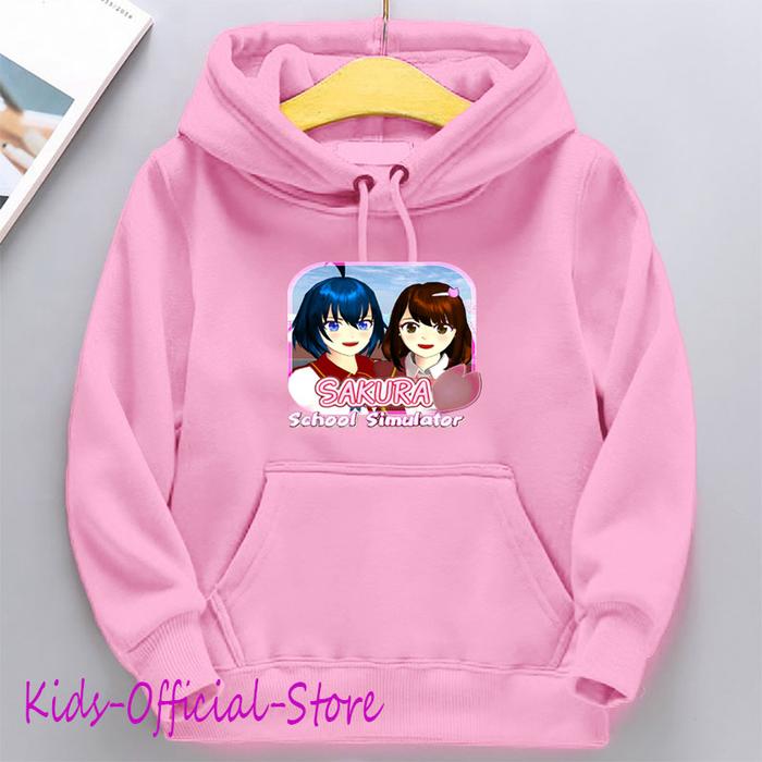 Jaket hoodie anak sakura school simulator