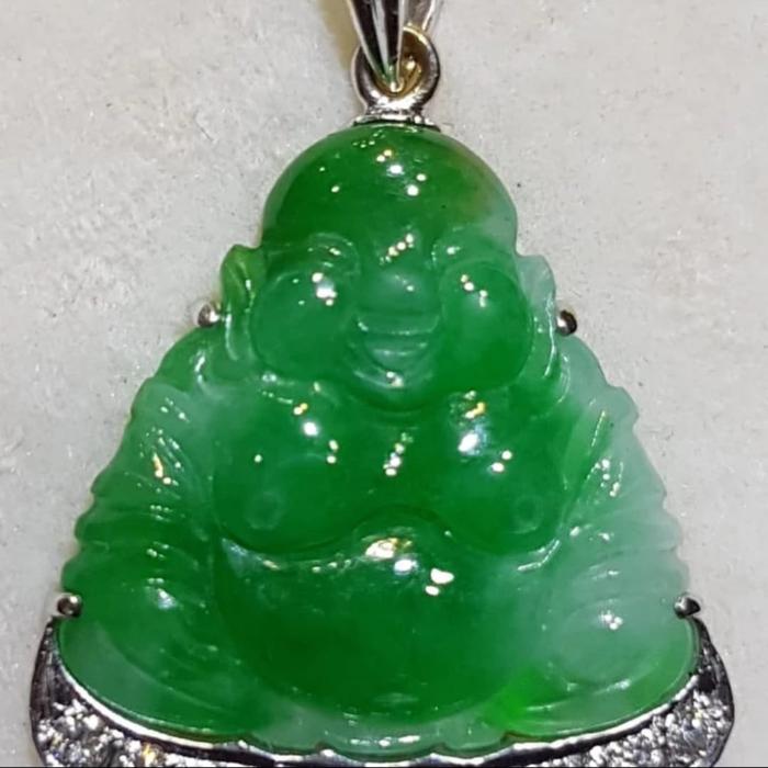 Liontin Jade Buddha ,Liontin Giok Buddha