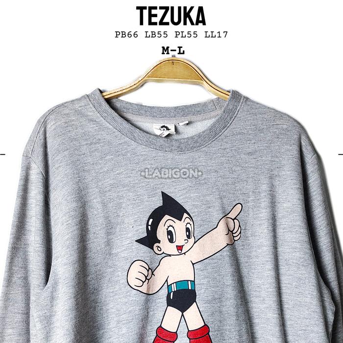 TEZUKA PRODUCTION Mighty Atom Astro boy Sweater Crewneck Second M016