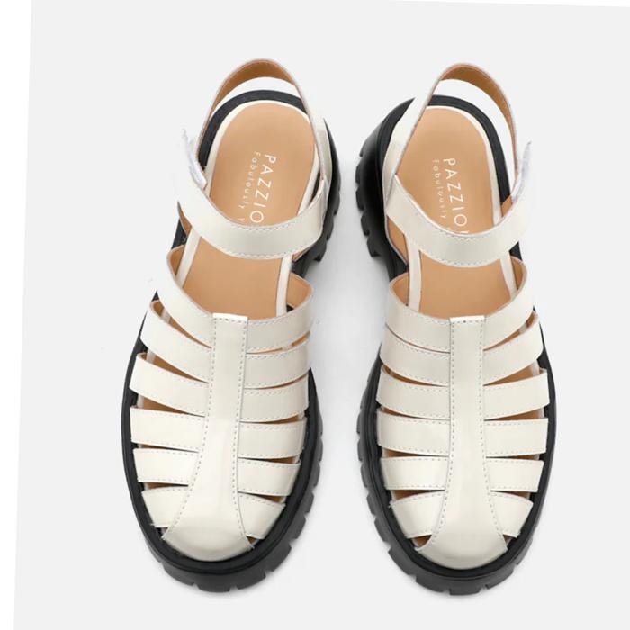 Pazzion Elowen Cage Strap Sandals