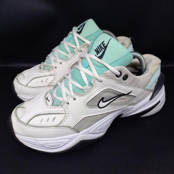 Sneakers N*ik*e M2K Tekno Platinum Tint sepatu unisex kasual