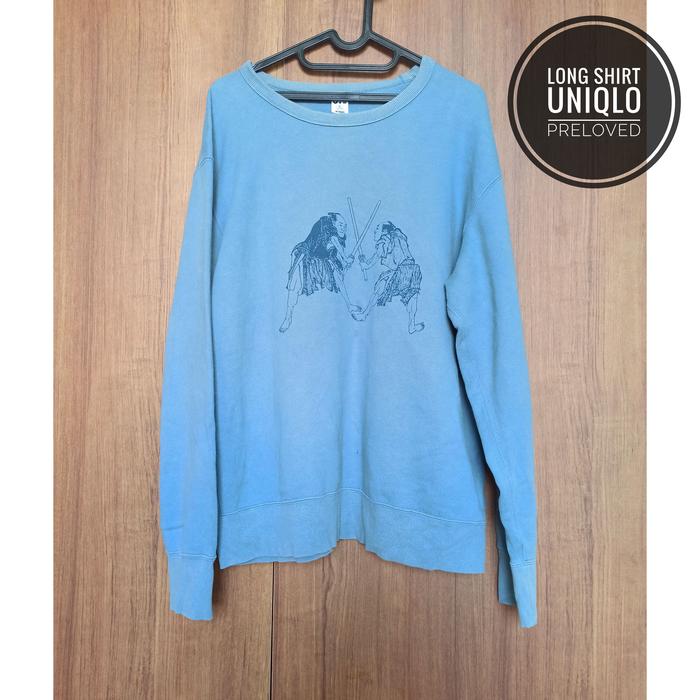 Long Shirt Uniqlo Preloved/Pernah Dipakai