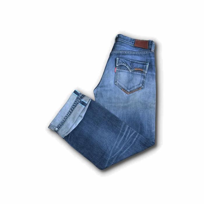 Rare Vintage Levis Patmay 1873 Blue Line Selvedge Denim Jeans
