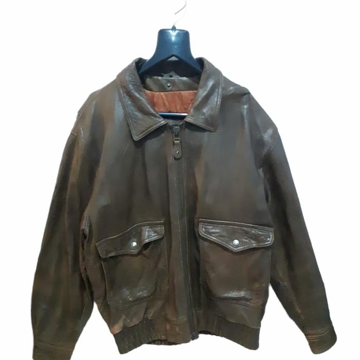 Jaket Kulit Jaket Pilot Jaket Bomber Jaket Top Gun Jaket Gleeman