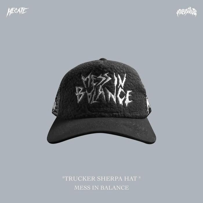 TRUCKER SHERPA HAT MESS IN BALANCE HECATE X MIRACLE ORIGINAL HECATES