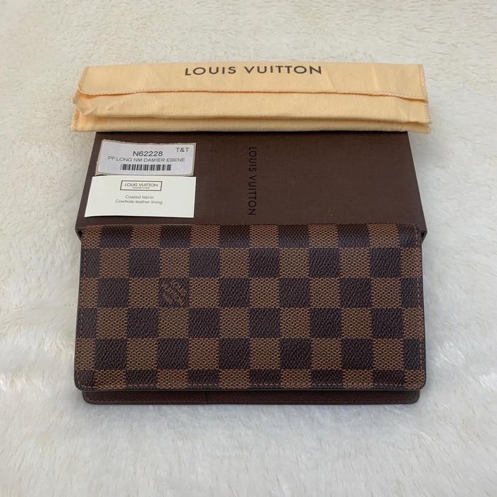 Louis Vuitton Damier Long Wallet Original Authentic 100%